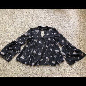 Sheer American eagle top